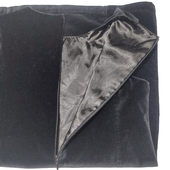 Vintage GAP Kids A-line black velvet jumper - Picture 5 of 8